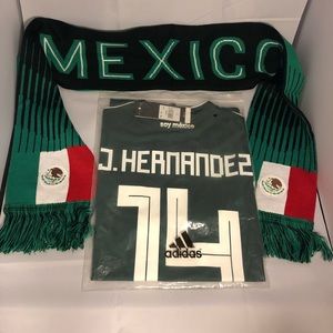 Mexico National Team Chicharito #14 Home Jersey Lg